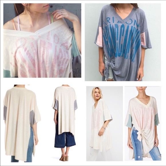 Free People City Slicker Oversized Tunic. NWT. - Picture 2 of 7